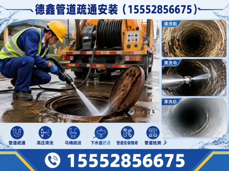 济南管道清洗展示图